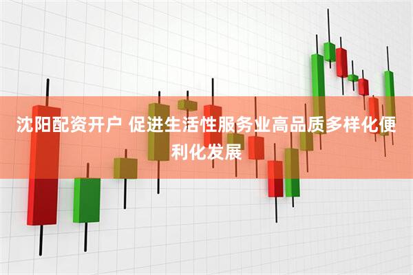 沈阳配资开户 促进生活性服务业高品质多样化便利化发展